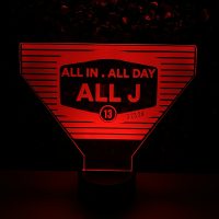 LED Acrylic Light Up Display Centerpiece - Create Your Own With Photo, Text, Logo or Design - Sweet 16, Birthday, Bar/Bat Mitzvah, Weddings, Graduation - Image 4