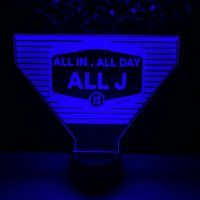 LED Acrylic Light Up Display Centerpiece - Create Your Own With Photo, Text, Logo or Design - Sweet 16, Birthday, Bar/Bat Mitzvah, Weddings, Graduation - Image 2