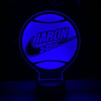 LED Acrylic Light Up Display Centerpiece - Create Your Own With Photo, Text, Logo or Design - Sweet 16, Birthday, Bar/Bat Mitzvah, Weddings, Graduation - Image 3