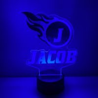 LED Acrylic Light Up Display Centerpiece - Create Your Own With Photo, Text, Logo or Design - Sweet 16, Birthday, Bar/Bat Mitzvah, Weddings, Graduation - Image 2