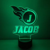 LED Acrylic Light Up Display Centerpiece - Create Your Own With Photo, Text, Logo or Design - Sweet 16, Birthday, Bar/Bat Mitzvah, Weddings, Graduation