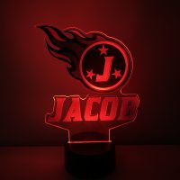 LED Acrylic Light Up Display Centerpiece - Create Your Own With Photo, Text, Logo or Design - Sweet 16, Birthday, Bar/Bat Mitzvah, Weddings, Graduation - Image 5