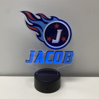LED Acrylic Light Up Display Centerpiece - Create Your Own With Photo, Text, Logo or Design - Sweet 16, Birthday, Bar/Bat Mitzvah, Weddings, Graduation - Image 3