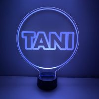 LED Acrylic Light Up Display Centerpiece - Create Your Own With Photo, Text, Logo or Design - Sweet 16, Birthday, Bar/Bat Mitzvah, Weddings, Graduation - Image 3