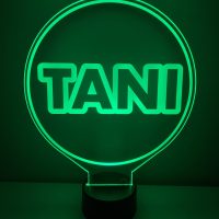 LED Acrylic Light Up Display Centerpiece - Create Your Own With Photo, Text, Logo or Design - Sweet 16, Birthday, Bar/Bat Mitzvah, Weddings, Graduation - Image 5