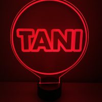 LED Acrylic Light Up Display Centerpiece - Create Your Own With Photo, Text, Logo or Design - Sweet 16, Birthday, Bar/Bat Mitzvah, Weddings, Graduation - Image 2