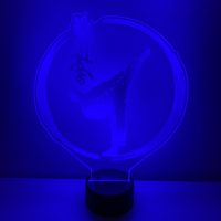 LED Acrylic Light Up Display Centerpiece - Create Your Own With Photo, Text, Logo or Design - Sweet 16, Birthday, Bar/Bat Mitzvah, Weddings, Graduation - Image 4