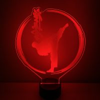 LED Acrylic Light Up Display Centerpiece - Create Your Own With Photo, Text, Logo or Design - Sweet 16, Birthday, Bar/Bat Mitzvah, Weddings, Graduation - Image 2