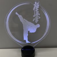 LED Acrylic Light Up Display Centerpiece - Create Your Own With Photo, Text, Logo or Design - Sweet 16, Birthday, Bar/Bat Mitzvah, Weddings, Graduation