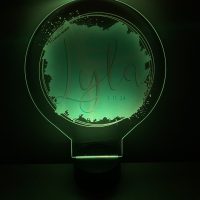 LED Acrylic Light Up Display Centerpiece - Create Your Own With Photo, Text, Logo or Design - Sweet 16, Birthday, Bar/Bat Mitzvah, Weddings, Graduation - Image 4