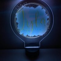 LED Acrylic Light Up Display Centerpiece - Create Your Own With Photo, Text, Logo or Design - Sweet 16, Birthday, Bar/Bat Mitzvah, Weddings, Graduation - Image 8