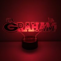 LED Acrylic Light Up Display Centerpiece - Create Your Own With Photo, Text, Logo or Design - Sweet 16, Birthday, Bar/Bat Mitzvah, Weddings, Graduation - Image 2