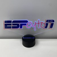 LED Acrylic Light Up Display Centerpiece - Create Your Own With Photo, Text, Logo or Design - Sweet 16, Birthday, Bar/Bat Mitzvah, Weddings, Graduation - Image 7