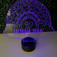 LED Acrylic Light Up Display Centerpiece - Create Your Own With Photo, Text, Logo or Design - Sweet 16, Birthday, Bar/Bat Mitzvah, Weddings, Graduation - Image 7