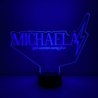 LED Acrylic Light Up Display Centerpiece - Create Your Own With Photo, Text, Logo or Design - Sweet 16, Birthday, Bar/Bat Mitzvah, Weddings, Graduation - Image 5