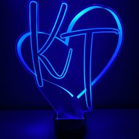 LED Acrylic Light Up Display Centerpiece - Create Your Own With Photo, Text, Logo or Design - Sweet 16, Birthday, Bar/Bat Mitzvah, Weddings, Graduation - Image 8