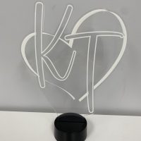 LED Acrylic Light Up Display Centerpiece - Create Your Own With Photo, Text, Logo or Design - Sweet 16, Birthday, Bar/Bat Mitzvah, Weddings, Graduation - Image 4