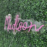 Acrylic Neon Sign | Birthday Party Neon Sign | Wedding Neon Sign | Sweet 16 Neon Sign | Bar Bat Mitzvah Business Neon Sign - Image 13