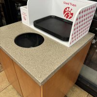 Chick-fil-A Sauces and Trays Holder Organizer for Top of Trash Cans - Image 11