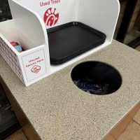 Chick-fil-A Sauces and Trays Holder Organizer for Top of Trash Cans - Image 12