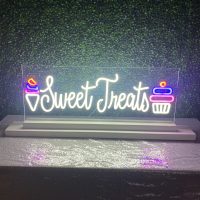 Acrylic Neon Sign | Birthday Party Neon Sign | Wedding Neon Sign | Sweet 16 Neon Sign | Bar Bat Mitzvah Business Neon Sign