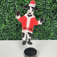 Chick-fil-A Holiday Christmas Cow LED Acrylic Light Up Display Centerpiece - Holiday Gift - Image 8