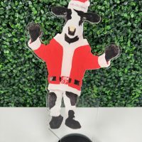 Chick-fil-A Holiday Christmas Cow LED Acrylic Light Up Display Centerpiece - Holiday Gift - Image 10