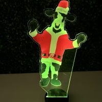 Chick-fil-A Holiday Christmas Cow LED Acrylic Light Up Display Centerpiece - Holiday Gift - Image 6