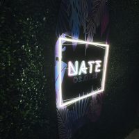 Custom Acrylic Layered + Neon Accent Sign In Board for Events, Wedding, Bar/Bat Mitzvahs - Image 10