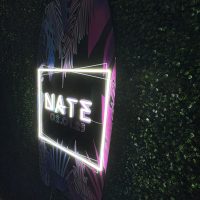 Custom Acrylic Layered + Neon Accent Sign In Board for Events, Wedding, Bar/Bat Mitzvahs - Image 11