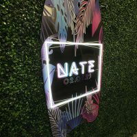 Custom Acrylic Layered + Neon Accent Sign In Board for Events, Wedding, Bar/Bat Mitzvahs - Image 14