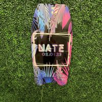 Custom Acrylic Layered + Neon Accent Sign In Board for Events, Wedding, Bar/Bat Mitzvahs