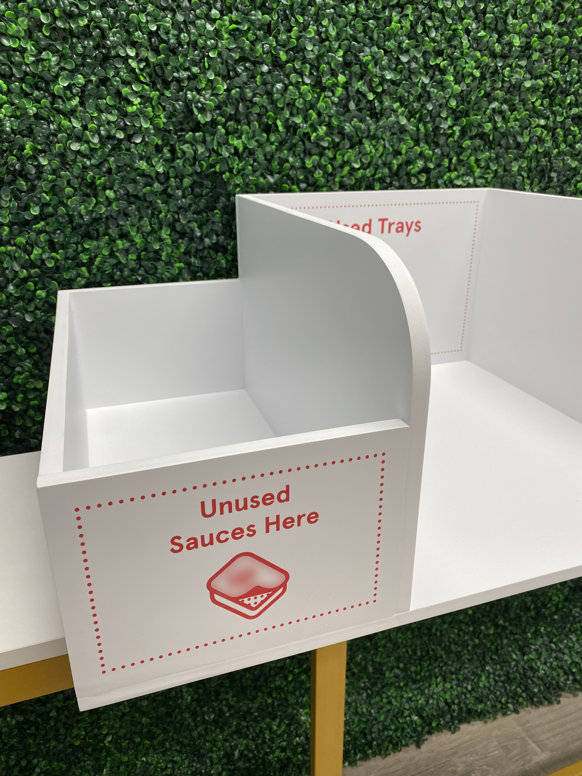 Chick-fil-A Sauces and Trays Holder Organizer for Top of Trash Cans - CUSTOMIZED - Image 4
