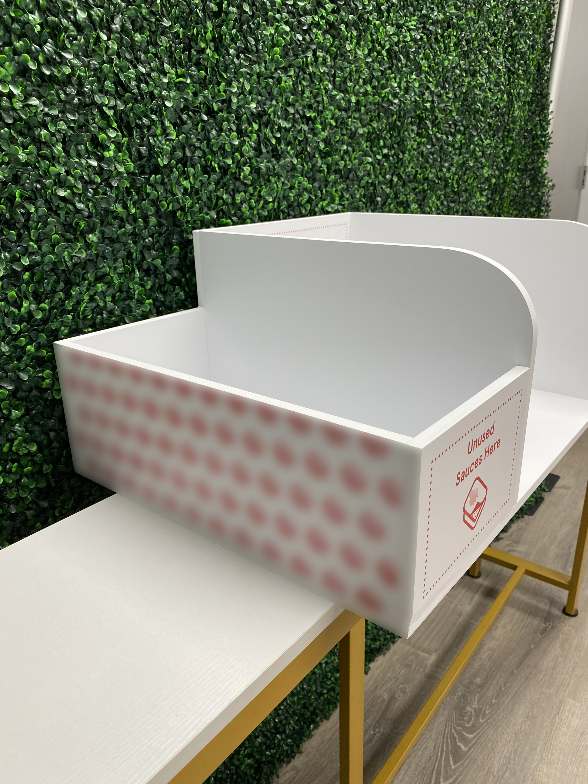 Chick-fil-A Sauces and Trays Holder Organizer for Top of Trash Cans - CUSTOMIZED - Image 5