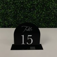 Custom Table Numbers | Menu Sign - Wedding | Bar Bat Mitzvahs | Party | Anniversary