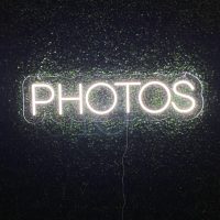Photos Acrylic Neon Sign | Birthday Party Neon Sign | Wedding Neon Sign | Sweet 16 Neon Sign | Bar Bat Mitzvah Business Neon Sign - Image 4