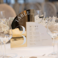 Custom Table Numbers | Menu Sign - Wedding | Bar Bat Mitzvahs | Party | Anniversary - Image 7