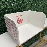 Chick-fil-A Tray Holder Organizer for Top of Trash Cans - Image 4