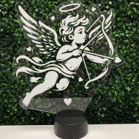 Cupid Arrow LED Acrylic Light Up Display Centerpiece - Valentine's Day Holiday Gift - Image 8