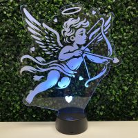 Cupid Arrow LED Acrylic Light Up Display Centerpiece - Valentine's Day Holiday Gift - Image 7