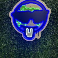 Custom Acrylic Layered + Neon Accent Sign In Board for Events, Wedding, Bar/Bat Mitzvahs