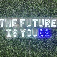 Custom Acrylic Neon Sign | Birthday Party Neon Sign | Wedding Neon Sign | Sweet 16 Neon Sign | Bar Bat Mitzvah Neon Sign - Image 2