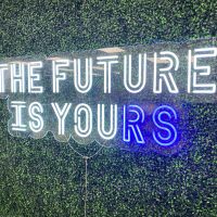 Custom Acrylic Neon Sign | Birthday Party Neon Sign | Wedding Neon Sign | Sweet 16 Neon Sign | Bar Bat Mitzvah Neon Sign - Image 3