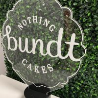 Nothing bundt Cakes LED Acrylic Light Up Display Centerpiece - Image 7