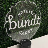 Nothing bundt Cakes LED Acrylic Light Up Display Centerpiece - Image 8