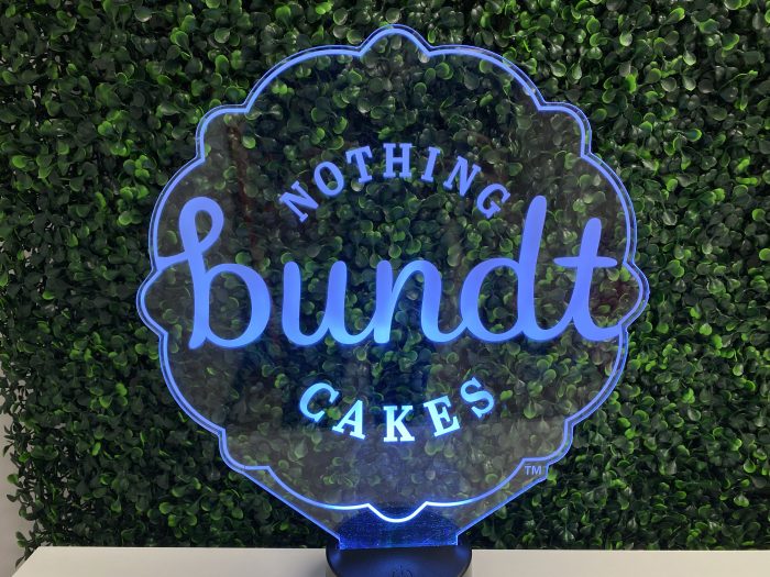 Nothing bundt Cakes LED Acrylic Light Up Display Centerpiece - Image 9