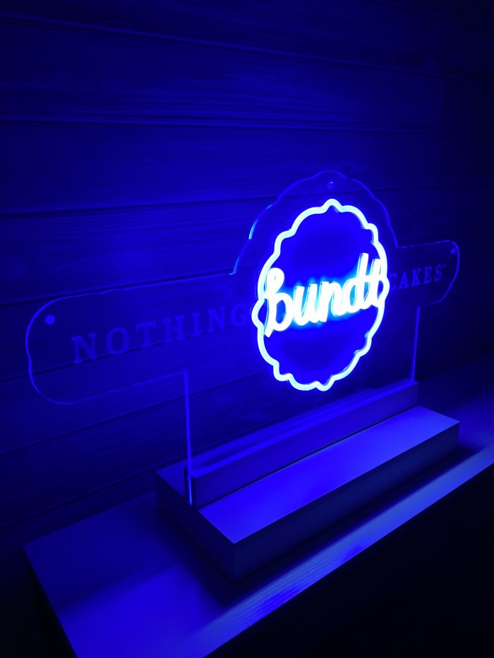 Custom Acrylic Neon Business Sign with Stand or Hanging | Birthday Party Neon Sign | Wedding Neon Sign | Sweet 16 Neon Sign | Bar Bat Mitzvah Neon Sign - Image 12