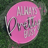 Custom Acrylic Neon Business Sign | Birthday Party Neon Sign | Wedding Neon Sign | Sweet 16 Neon Sign | Bar Bat Mitzvah Neon Sign - Image 7