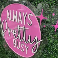 Custom Acrylic Neon Business Sign | Birthday Party Neon Sign | Wedding Neon Sign | Sweet 16 Neon Sign | Bar Bat Mitzvah Neon Sign - Image 8
