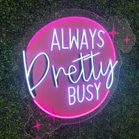 Custom Acrylic Neon Business Sign | Birthday Party Neon Sign | Wedding Neon Sign | Sweet 16 Neon Sign | Bar Bat Mitzvah Neon Sign - Image 3